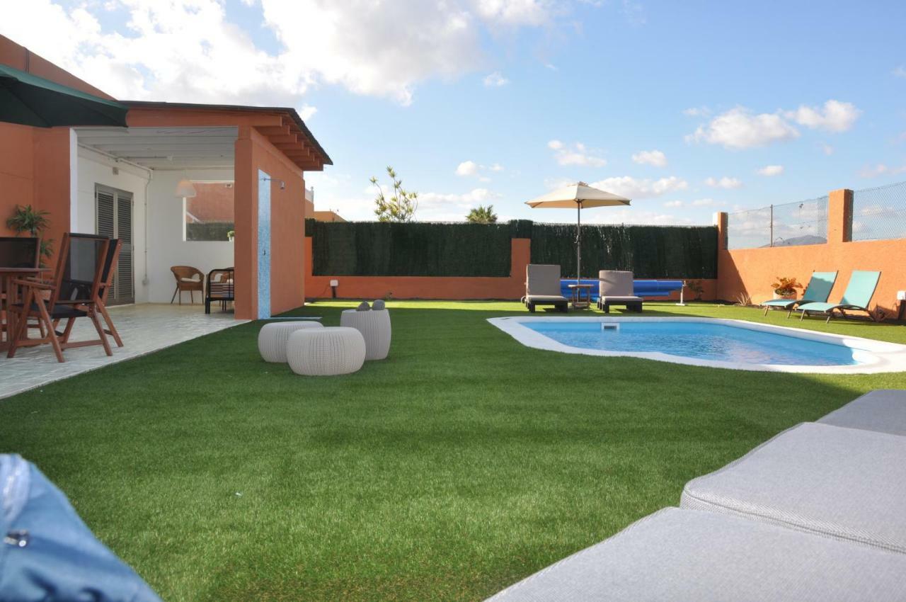 Eco Villa White Suite With Climatized Pool Caleta De Fuste Buitenkant foto