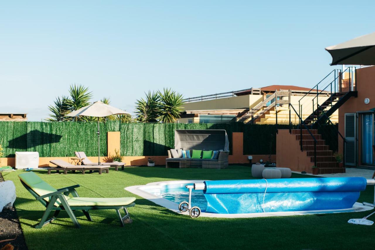 Eco Villa White Suite With Climatized Pool Caleta De Fuste Buitenkant foto