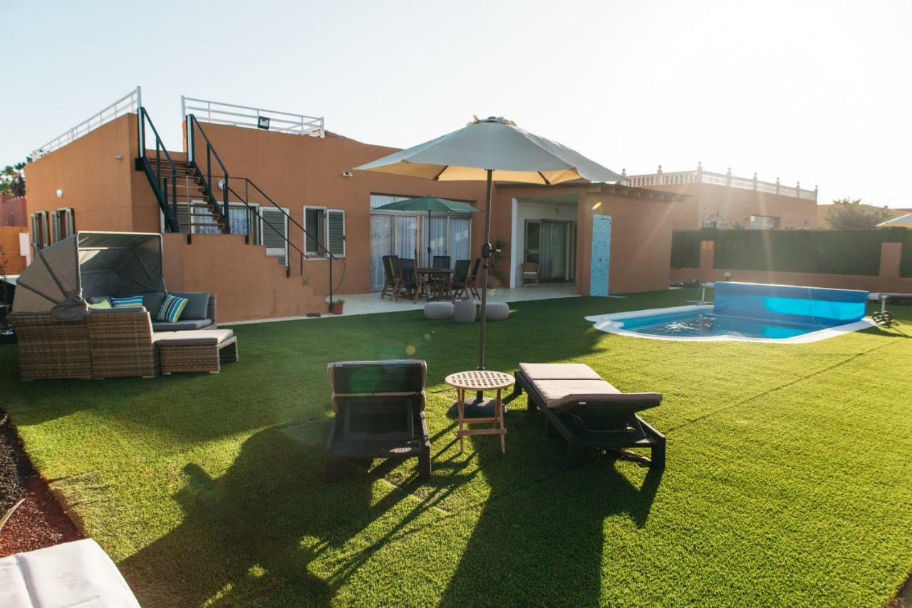 Eco Villa White Suite With Climatized Pool Caleta De Fuste Buitenkant foto